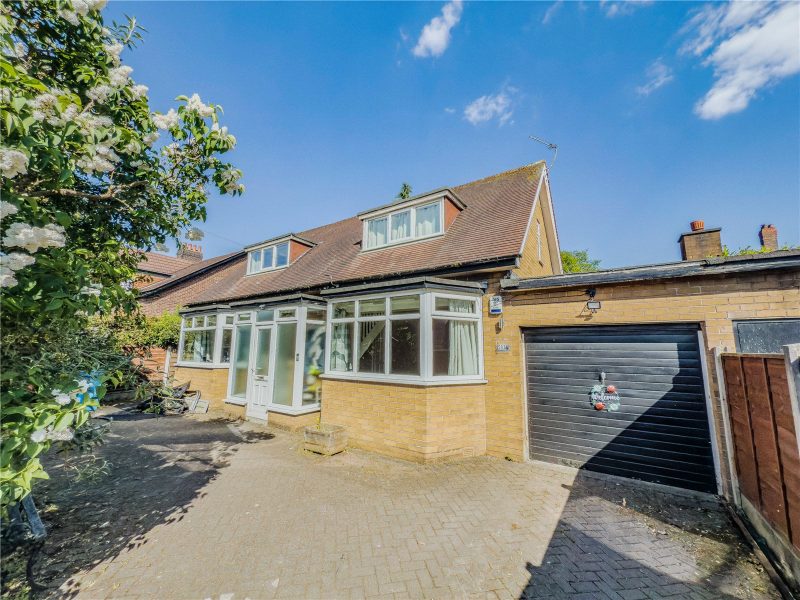 Detached Dormer Bungalow With South Westerly Facing Garden