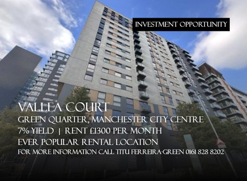 Vallea Court, Green Quarter, Manchester City Centre, Manchester, M4 4FH