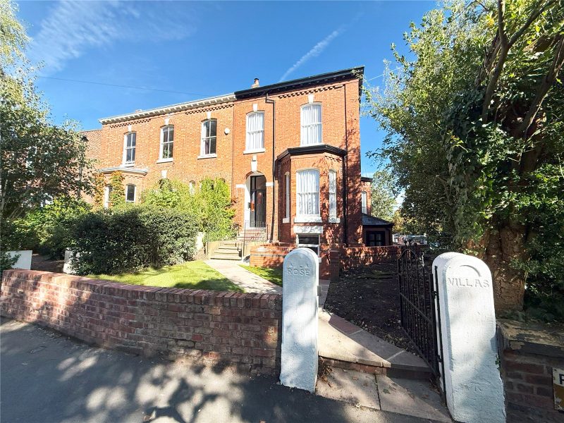 A Spectacular Semi-Detached Occupying An Imposing South Facing Corner Plot