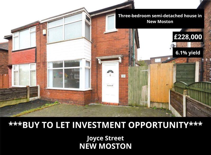 Joyce Street, Moston, Manchester, M40 5HB