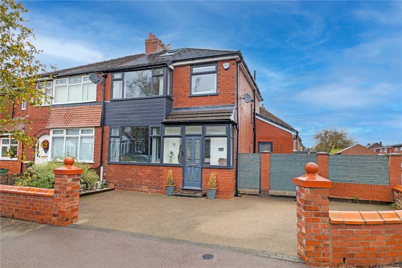 A beautifully extended three bedroom semi-detached home with stunning gardens and spacious family living throughout.
