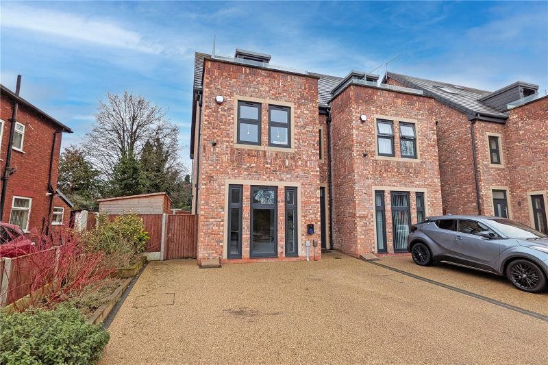A striking contemporary semi-detached home offering over 1,500 sq ft of exceptional living space across three floors