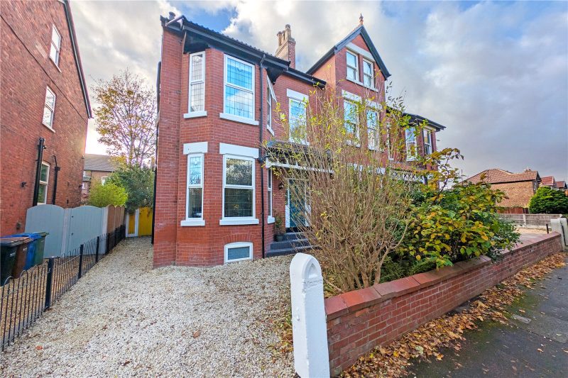 A magnificent five bedroom period semi-detached home in a prime Heaton Moor location.