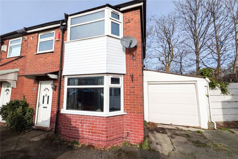 Spacious three-bedroom semi-detached home offering generous plot and excellent potential.