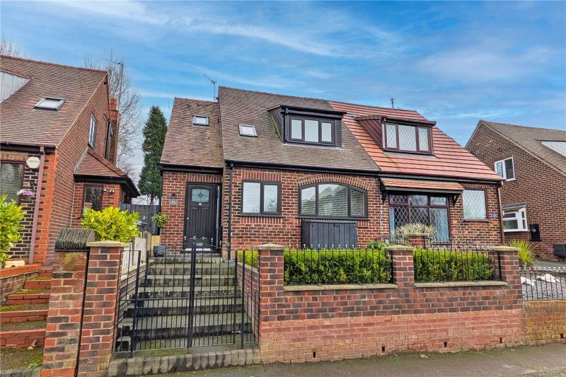 Exceptional property with stunning open-plan living and a vast private garden.