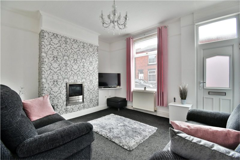 Deceptively spacious two bedroom mid-terrace home with modern kitchen and low maintenance garden.