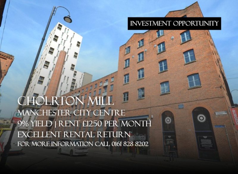 Chorlton Mill, 3 Cambridge Street, Manchester City Centre, Manchester, M1 5BY