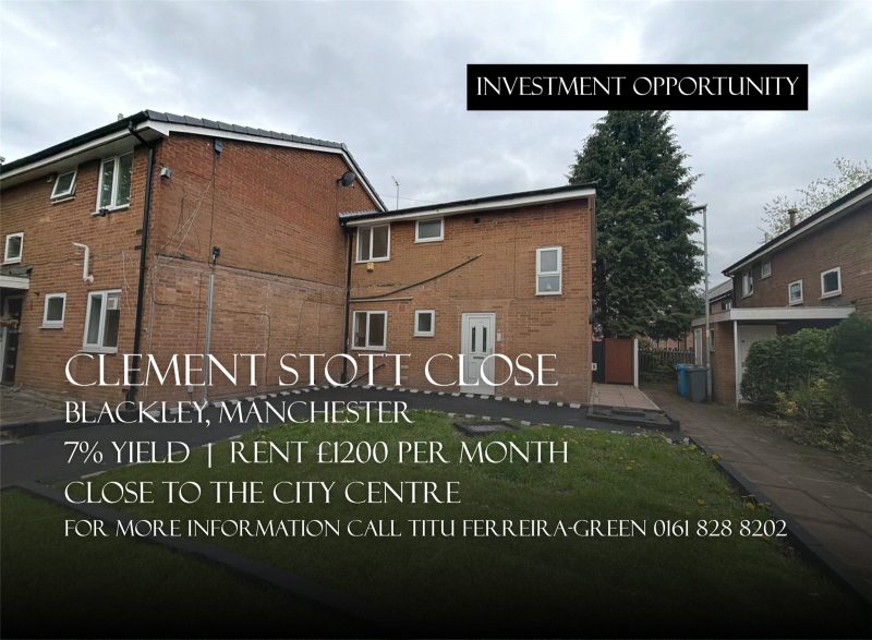 Clement Stott Close, Blackley, Manchester, M9 6EH