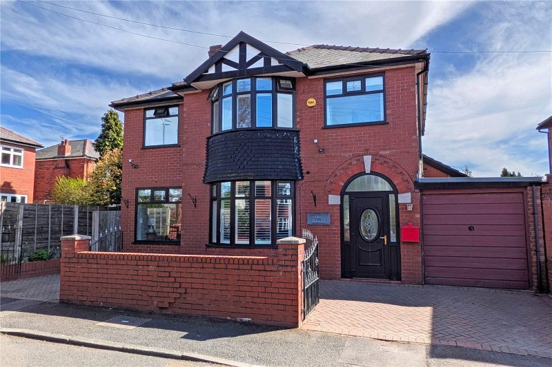 Substantially extended four bedroom detached home (1,988 sq ft) with two driveways and a stunning south-east facing garden.