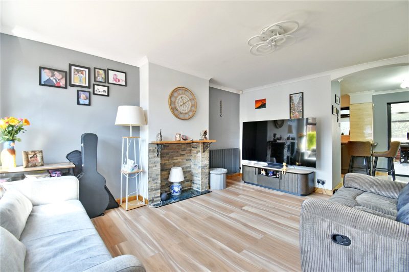 Immaculately presented, extended, three bedroom detached home with open-plan living, conservatory and garage.