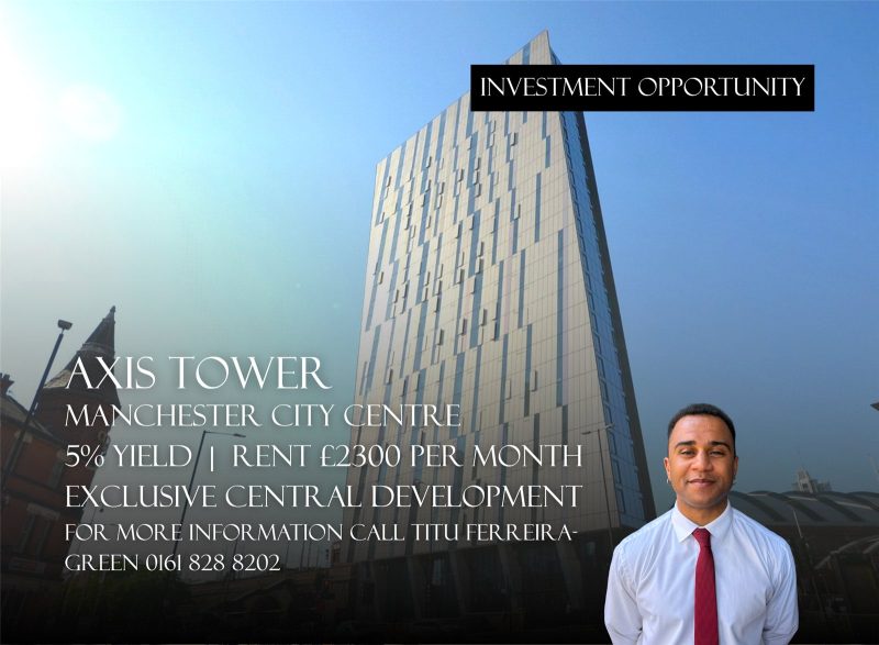 Axis Tower, Whitworth Street West, Manchester City Centre, M1 5JD