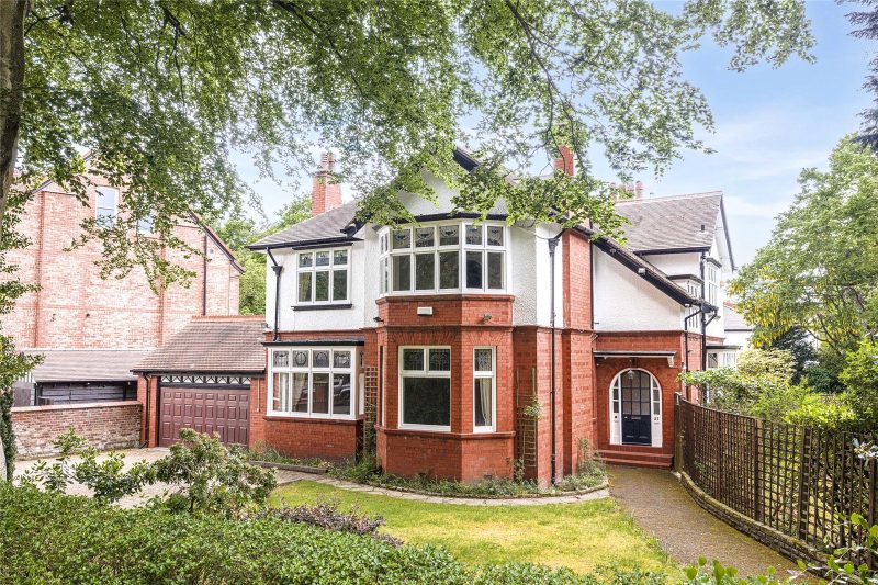 An Imposing Edwardian Detached Home In Prestigious Didsbury Village Location