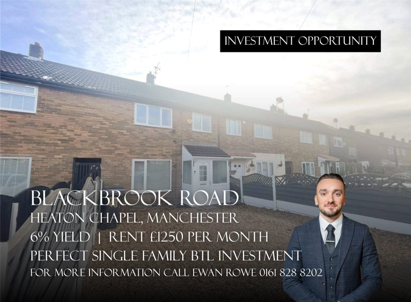 Blackbrook Road, Heaton Chapel, Stockport, SK4 5PD