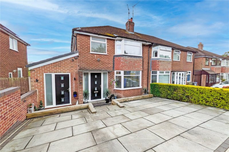 Extended Three/Four Bedroom Semi-Detached Family Home with Stunning Views of the Surrounding Woodlands